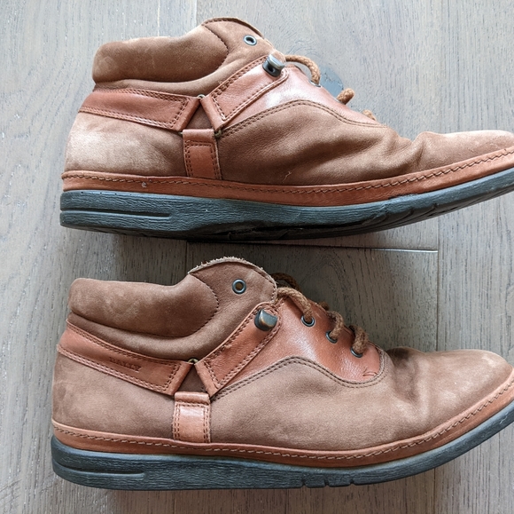 Bally shoes, US 7.5, brown leather/suede - Picture 3 of 6